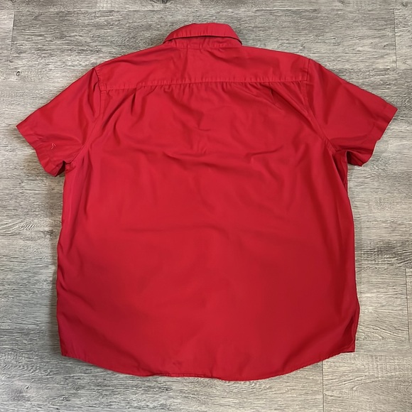 EXPRESS Mens Short Sleeve Button Down Shirt, Size XL - Picture 2 of 5